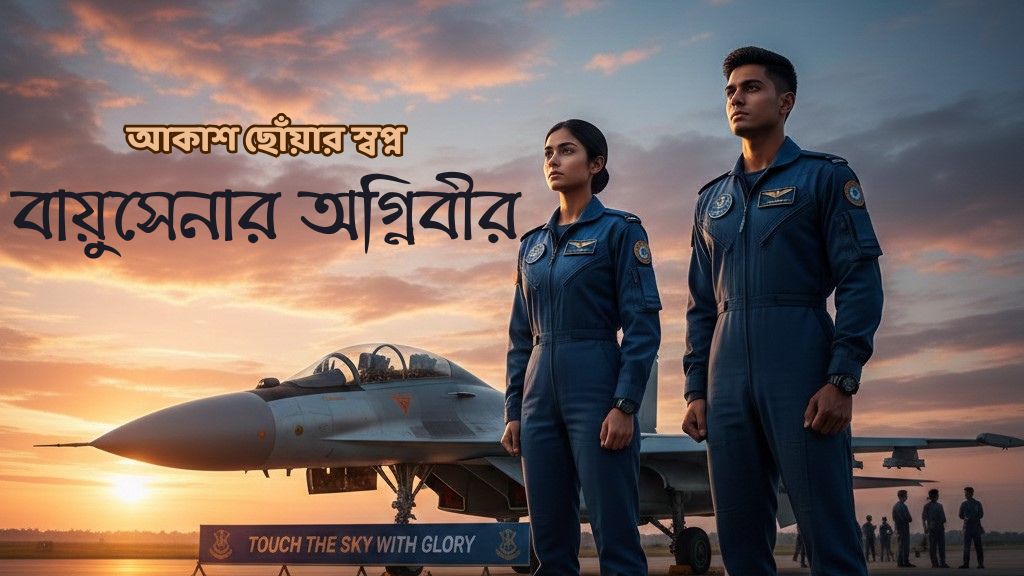 আকাশ ছোঁয়ার স্বপ্ন সত্যি করুন: ইন্ডিয়ান এয়ার ফোর্স অগ্নিবীরবায়ু ২০২৬ নিয়োগের সম্পূর্ণ গাইড!