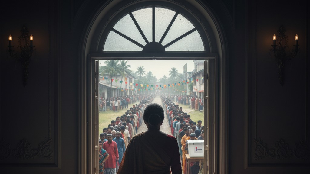 মহাকাব্যিক বিপর্যয় নিঃসঙ্গ হাসিনার: বয়কটের আহ্বান উল্টে বাংলাদেশে বেড়ে গেল ভোটদানের হার