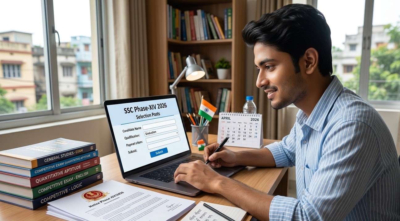 SSC Phase XIV Recruitment 2026: স্টাফ সিলেকশন কমিশনের বিজ্ঞপ্তি এবং অনলাইনে আবেদনের সম্পূর্ণ পদ্ধতি ও গাইডলাইন