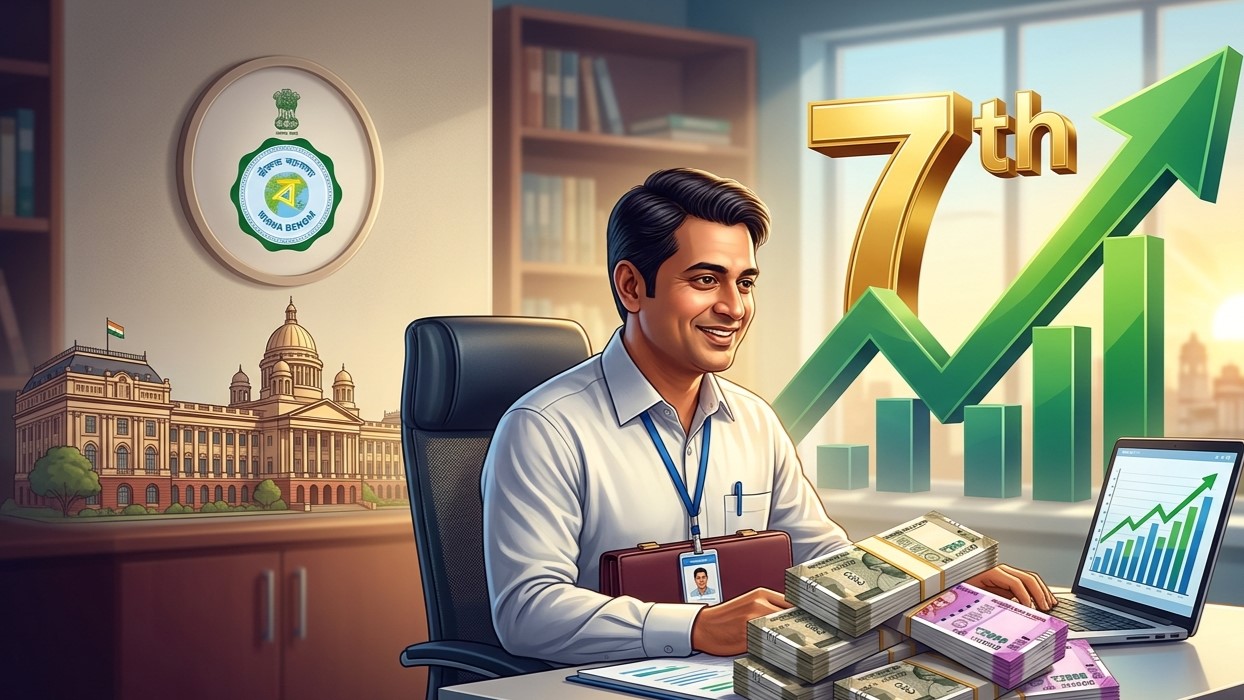 West Bengal 7th Pay Commission Update 2026: রাজ্য সরকারি কর্মীদের বেতন বৃদ্ধি ও নতুন পে ম্যাট্রিক্সের সর্বশেষ খবর