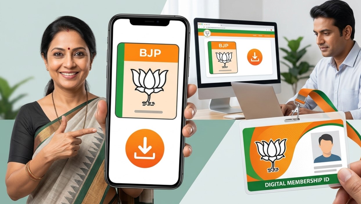 BJP Membership ID Card Download : অনলাইন রেজিস্ট্রেশন এবং ডিজিটাল কার্ড সংগ্রহের সঠিক পদ্ধতি ও গাইডলাইন