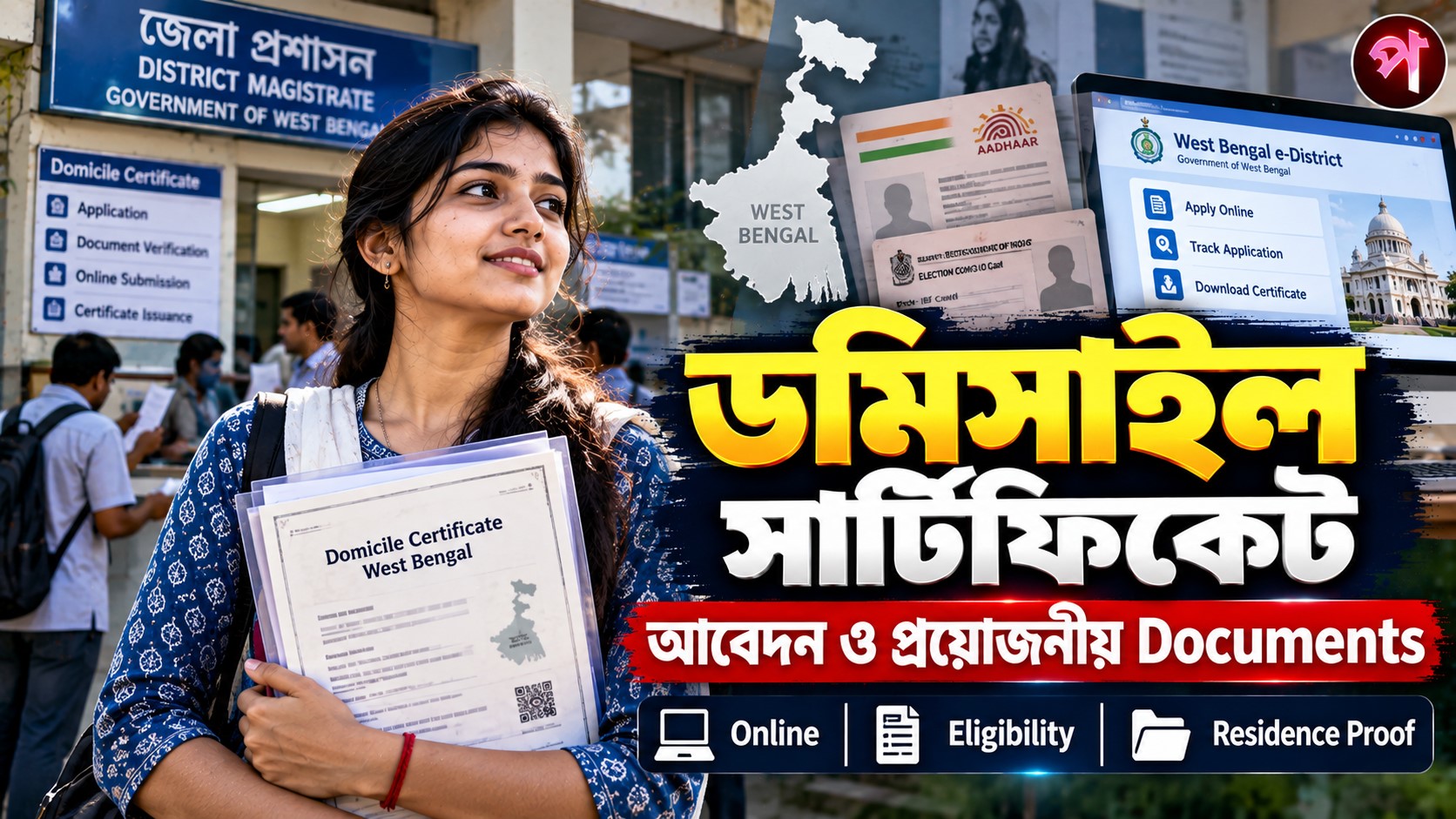 West Bengal Domicile Certificate: আবেদন, Documents, Eligibility ও নিয়ম