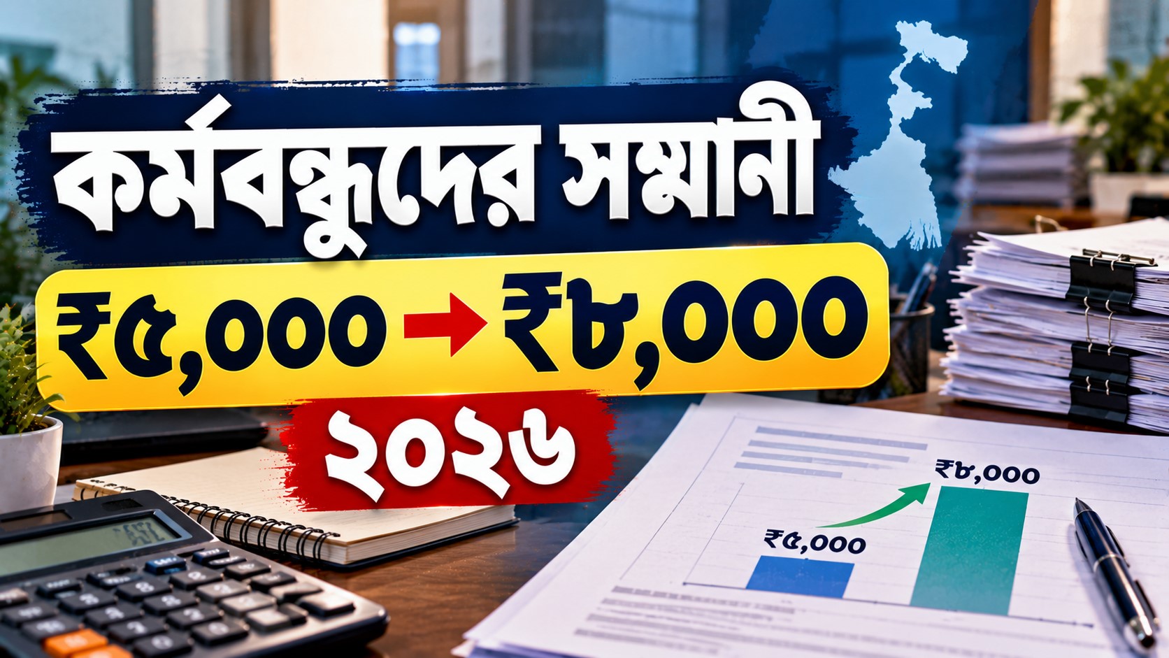 কর্মবন্ধুদের সম্মানী বৃদ্ধি ২০২৬: ৮,০০০ টাকা ও প্রযোজ্যতার নিয়ম
